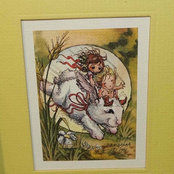 Vintage Jody Bergsma Other - Vintage Jody Bergsma mat framed Lithograph